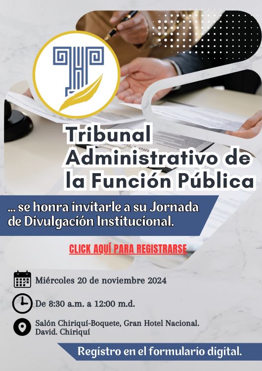 Jornada de Divulgacion Institucional - Chiriqui